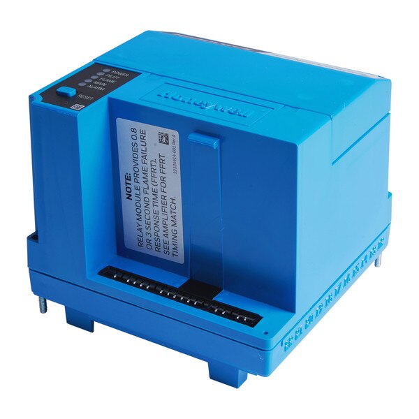 connection side of burner control